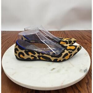 Rothy's 
The Point Big Cat Leopard Slipons